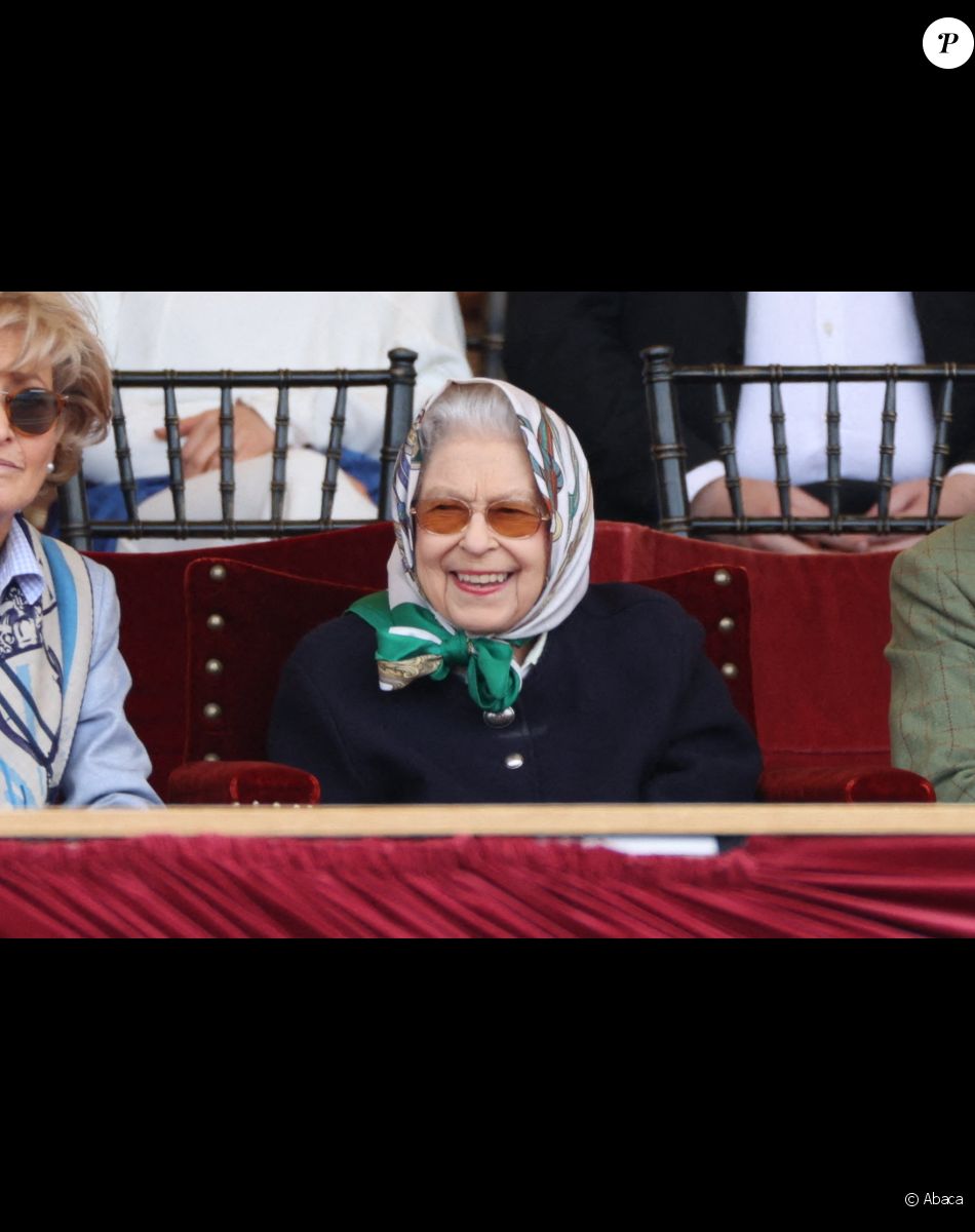 Elizabeth II au Royal Windsor Horse Show le 13 mai 2022. Photo by Stephen Lock/I-Images/ABACAPRESS.COM