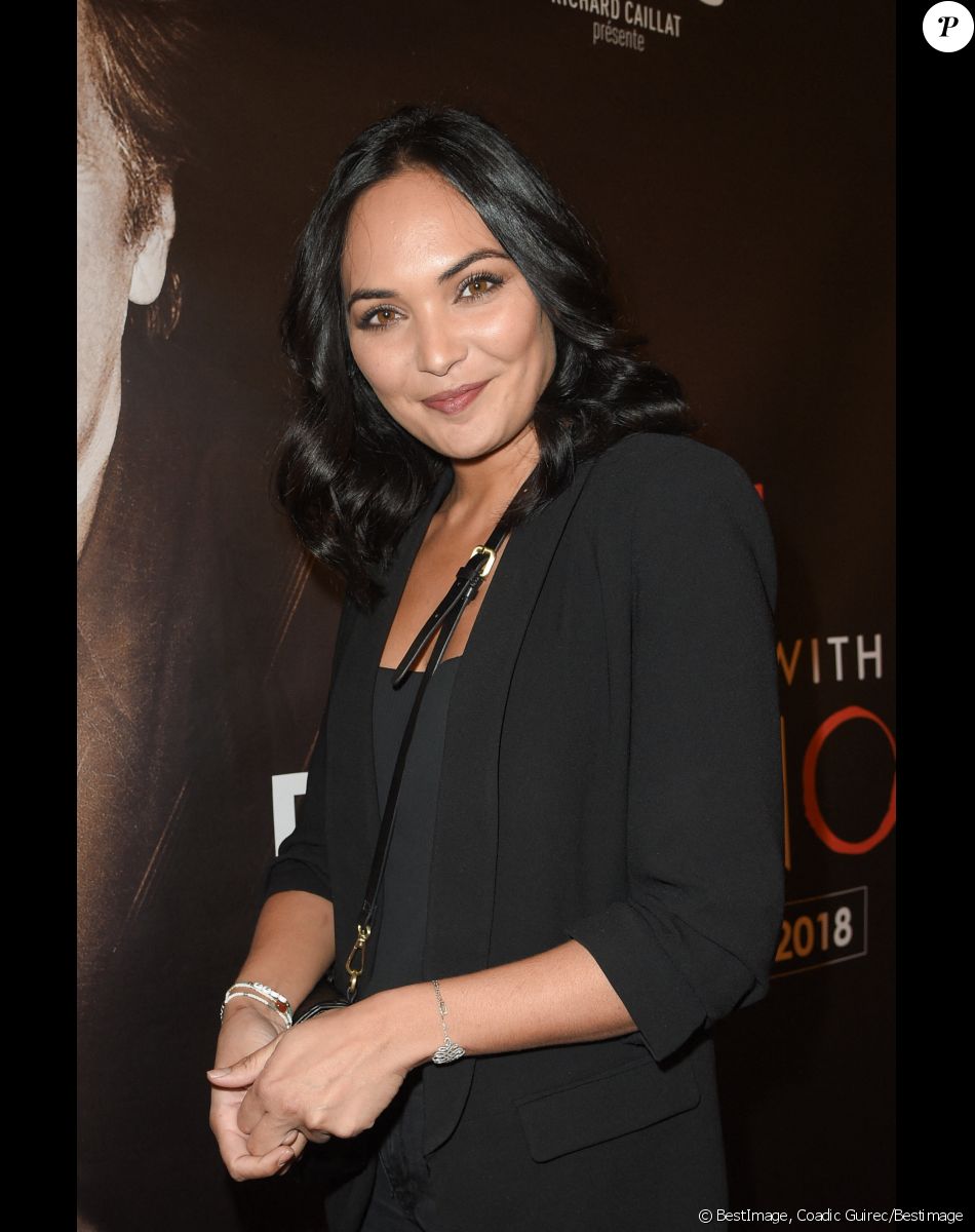 Exclusif - Prix Spécial - No Web - Valérie Bègue (Miss France 2008) - Célébrités à la repésentation "An Evening With Al Pacino" au théâtre de Paris à Paris, France, le 22 octobre 2018. © Coadic Guirec/Bestimage