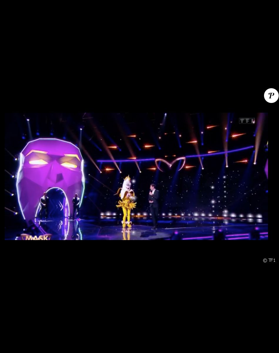 La Banane lors de la finale Mask Singer le 13 mai 2022.