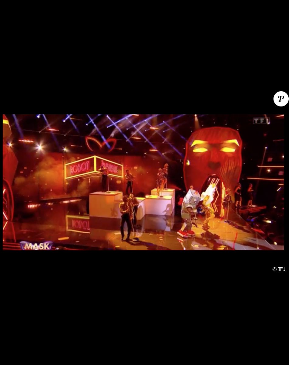 La Banane lors de la finale Mask Singer le 13 mai 2022.