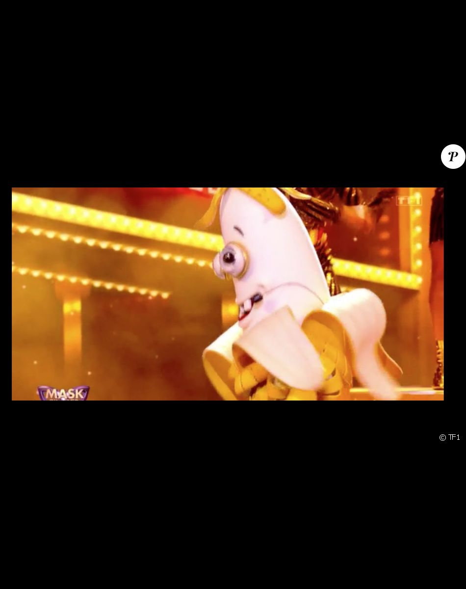 La Banane lors de la finale Mask Singer le 13 mai 2022.