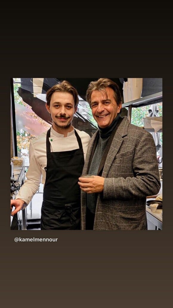Yannick Alléno et son fils Antoine sur Instagram.