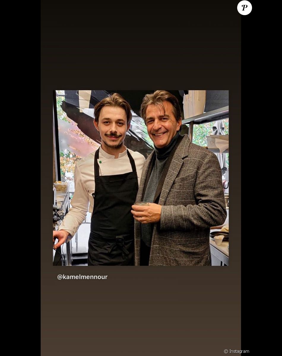 Yannick Alléno et son fils Antoine sur Instagram.