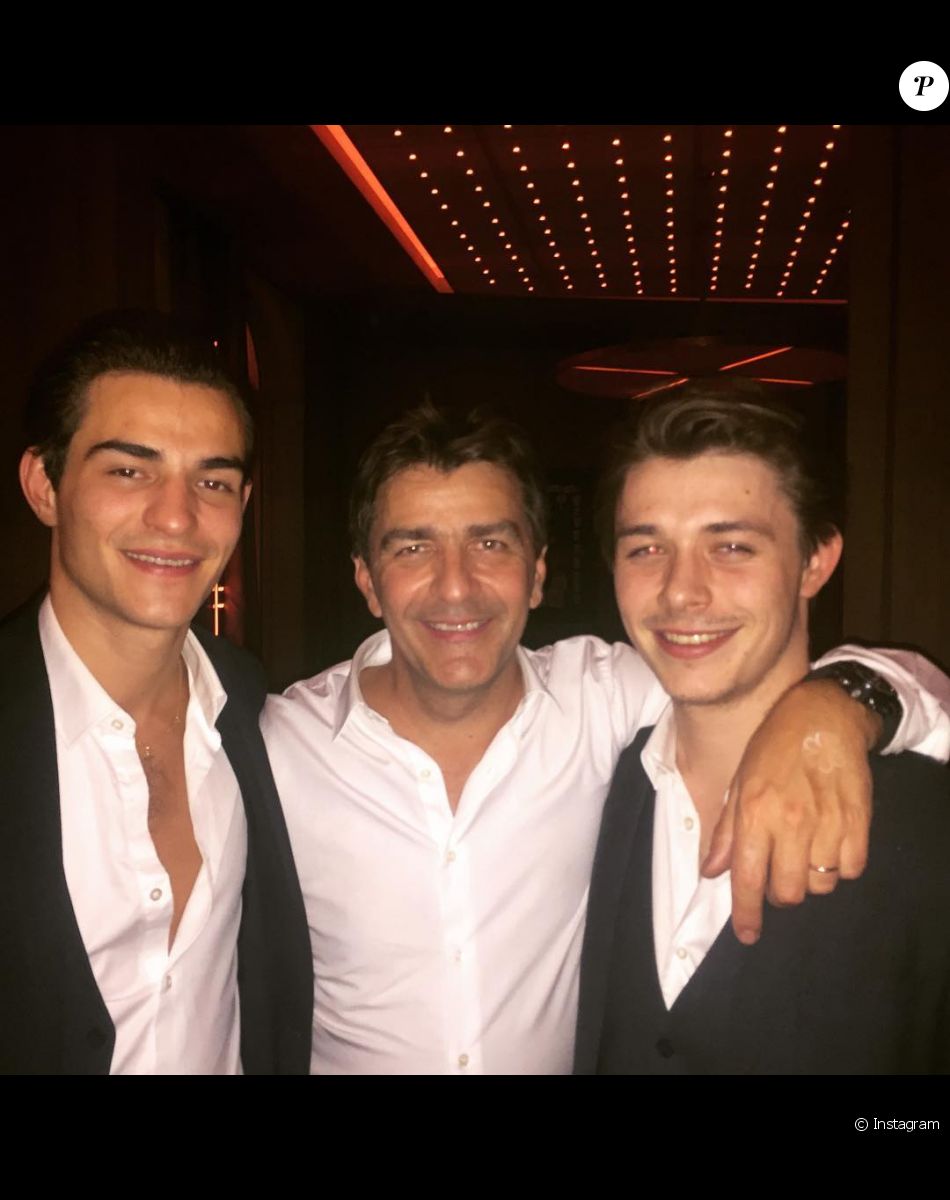 Yannick Alléno et ses fils Antoine et Thomas
