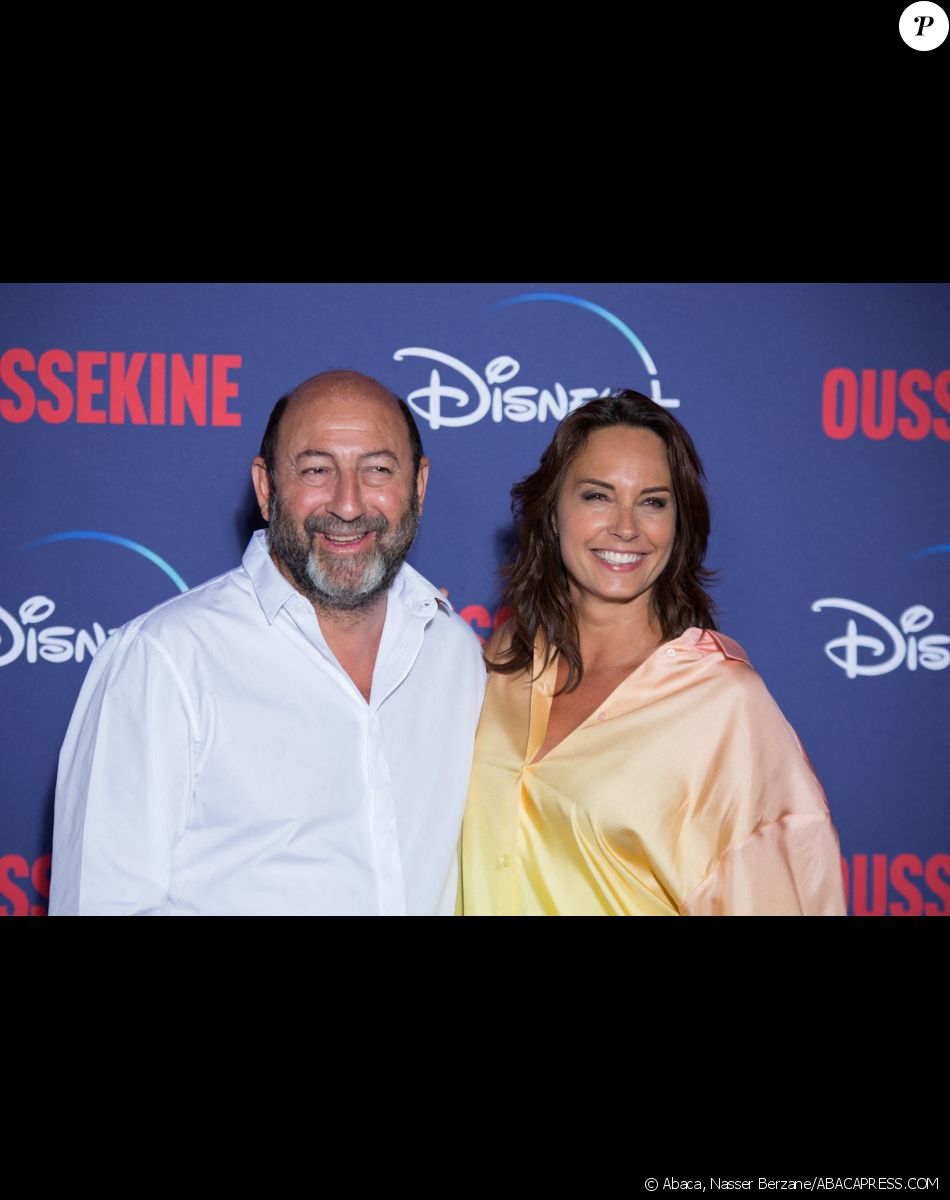 Kad Merad et Julia Vignali à la première de "Oussekine", mini-série diffusée sur Disney+ au Grand Rex à Paris, France. Photo by Nasser Berzane/ABACAPRESS.COM