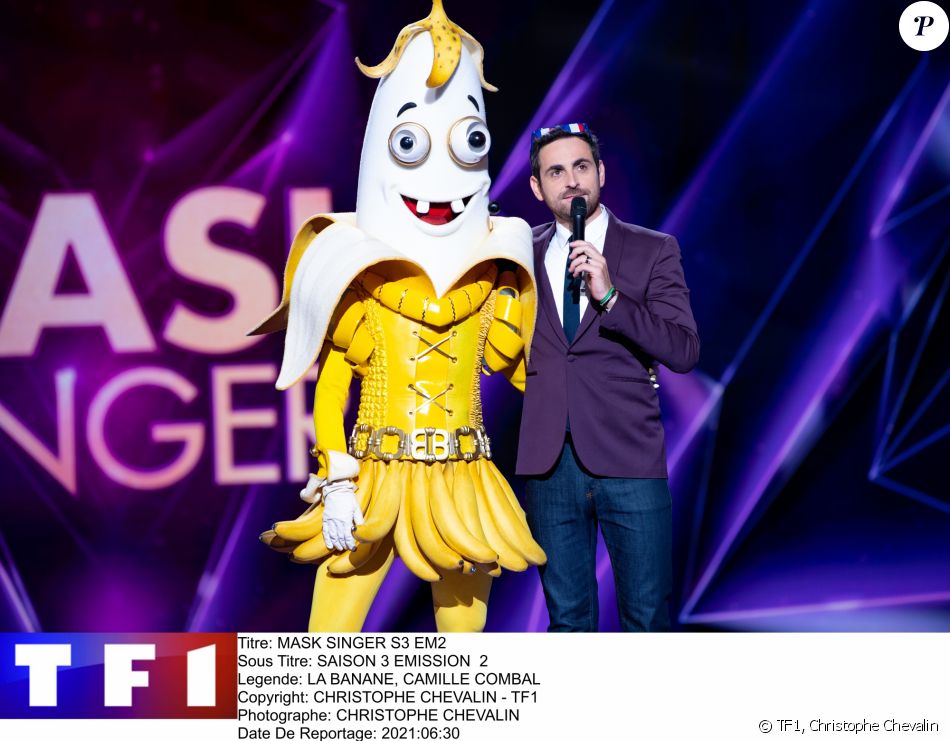 La Banane, costume de Mask Singer 2022 sur TF1 Purepeople