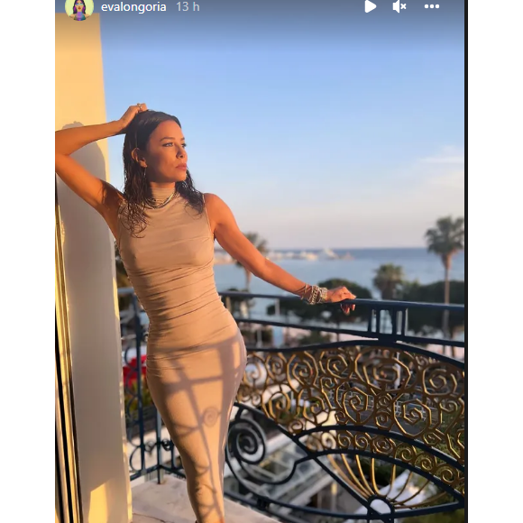 Eva Longoria est bien arrivée à Cannes pour la 75e édition du Festival - Instagram