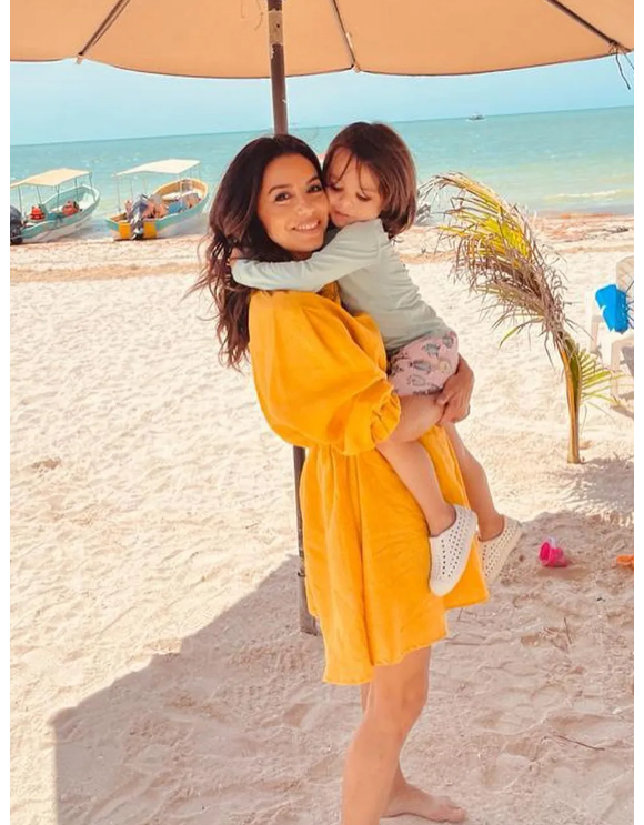 Eva Longoria avec son fils Santiago, fruit de son union avec l'homme d'affaires Jose Antonio Baston - Instagram