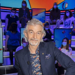 Exclusif - Gilles Verdez lors de l'enregistrement de l'émission Touche pas à mon poste (TPMP) diffusée en direct sur C8 le 10 mai 2021. © Jack Tribeca / Bestimage 