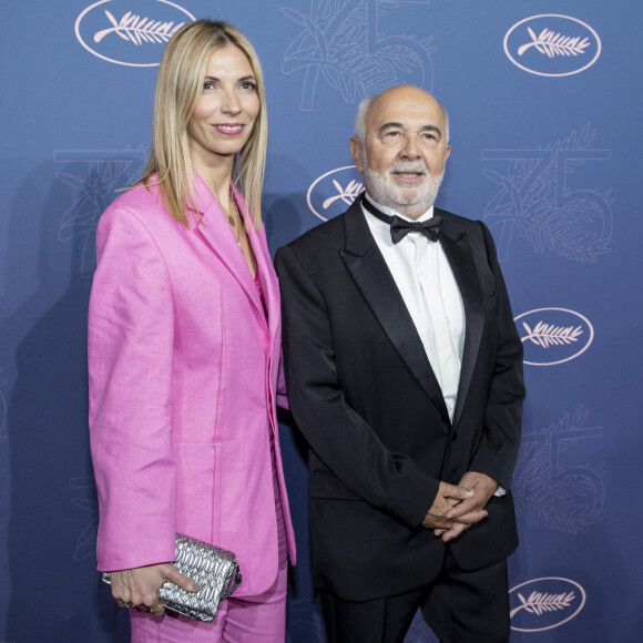 Gérard Jugnot et sa femme Patricia Campi - Photocall du dîner d'ouverture du 75ème Festival International du Film de Cannes au ... à Cannes. Le 17 mai 2022 © Borde-Jacovides-Moreau / Bestimage 