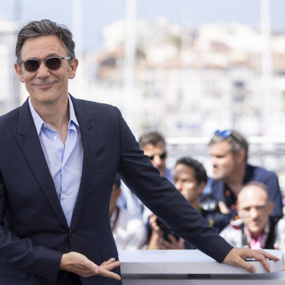 Michel Hazanavicius - Photocall du film "Coupez ! (Final Cut )" lors du 75e festival annuel du film de Cannes au Palais des Festivals le 18 mai 2022 à Cannes, France. © Cyril Moreau/Bestimage