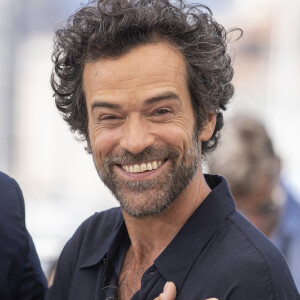 Romain Duris - Photocall du film "Coupez ! (Final Cut )" lors du 75e festival annuel du film de Cannes au Palais des Festivals le 18 mai 2022 à Cannes, France. © Cyril Moreau/Bestimage