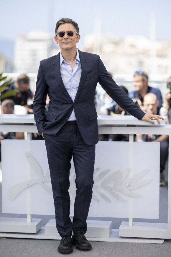 Michel Hazanavicius - Photocall du film "Coupez ! (Final Cut )" lors du 75e festival annuel du film de Cannes au Palais des Festivals le 18 mai 2022 à Cannes, France. © Cyril Moreau/Bestimage