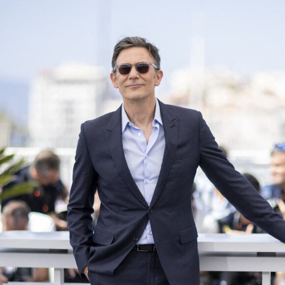 Michel Hazanavicius - Photocall du film "Coupez ! (Final Cut )" lors du 75e festival annuel du film de Cannes au Palais des Festivals le 18 mai 2022 à Cannes, France. © Cyril Moreau/Bestimage