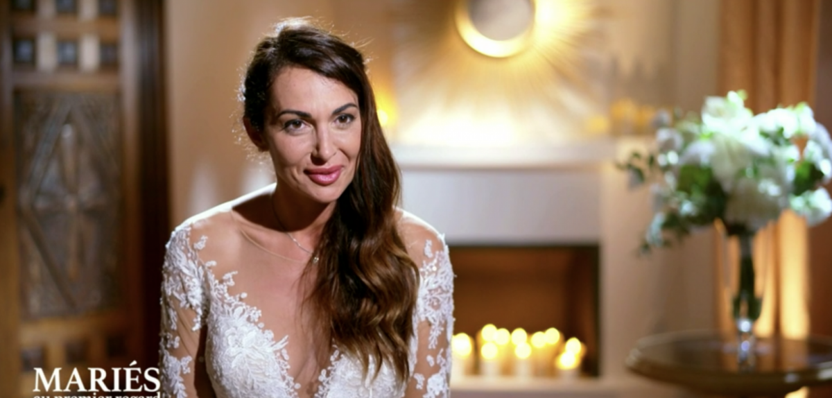 Photo : Damien et Pauline dans "Mariés au premier regard" - Émission du