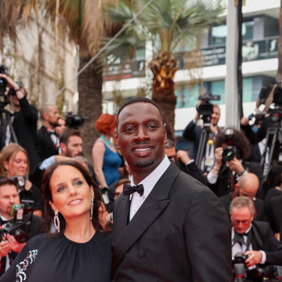 Omar Sy et sa femme Hélène - Montée des marches du film " Top Gun : Maverick " lors du 75ème Festival International du Film de Cannes. Le 18 mai 2022 © Cyril Moreau / Bestimage 