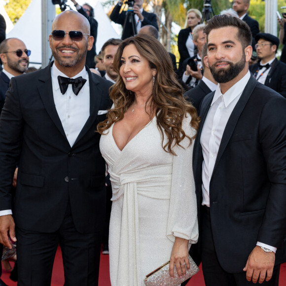 Amaury Nolasco, guest, Kendji Girac - Montée des marches du film " Armageddon Time " lors du 75ème Festival International du Film de Cannes. Le 19 mai 2022 © Olivier Borde / Bestimage