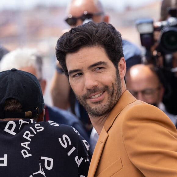 Tahar Rahim au photocall du jury officiel du 74ème festival international du film de Cannes le 6 juillet 2021 © Jacovides / Moreau / Bestimage 