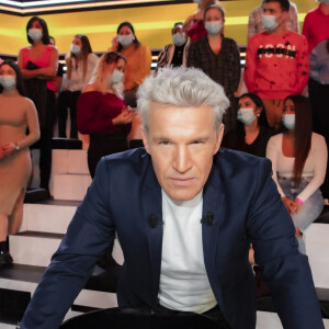 Exclusif - Benjamin Castaldi - Sur le plateau de l'émission TPMP (Touche Pas à Mon Poste) présentée en direct par C.Hanouna le 08/02/22 en direct sur C8 - Paris le 08/02/22 © Jack Tribeca / Bestimage