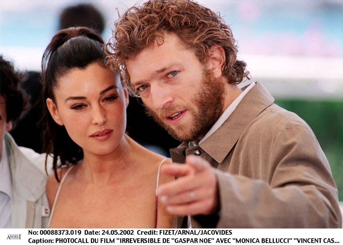 Photo Monica Bellucci Et Vincent Cassel Photocall Du Film Irréversible De Gaspar Noé Au