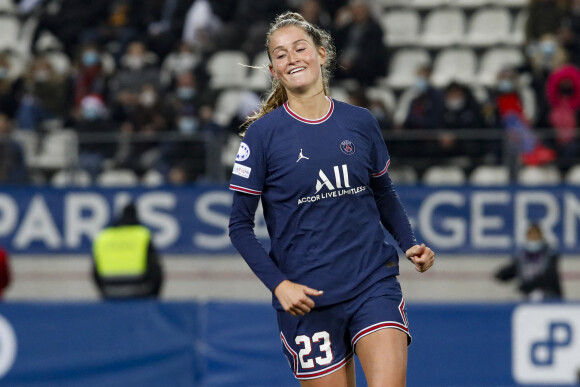 Jordyn Huitema (PSG) - Match de Ligue Des Champions "PSG - Breidablik (6-0)" à Paris, le 16 décembre 2021.