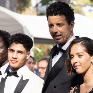 Laïs Salameh, Samir Guesmi, Lyna Khoudri, Rachid Bouchareb, Reda Kateb - Montée des marches du film " Heojil Kyolshim (Decision To Leave) " lors du 75ème Festival International du Film de Cannes. Le 23 mai 2022 © Olivier Borde / Bestimage 