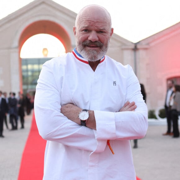 Le Chef Philippe Etchebest aux Chais Monnet en marge de la cérémonie de remise des prix du Guide Rouge Michelin à Cognac. © Jean-Marc Lhomer / Bestimage