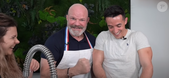 Philippe Etchebest invite Tibo InShape et Juju Fitcats pour un défi culinaire sur sa chaîne YouTube