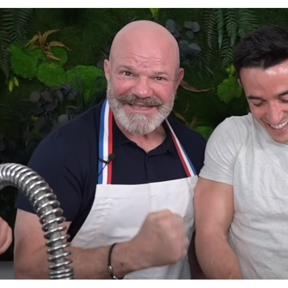 Philippe Etchebest invite Tibo InShape et Juju Fitcats pour un défi culinaire sur sa chaîne YouTube