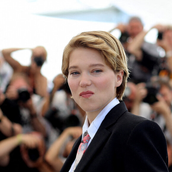 Léa Seydoux - 75e Festival International du Film de Cannes, le 24 mai 2022. © Dominique Jacovides/Bestimage