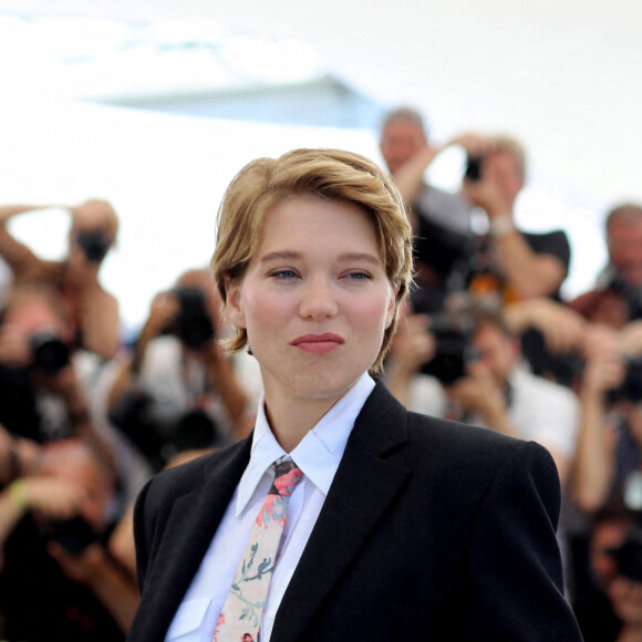 Léa Seydoux - 75e Festival International du Film de Cannes, le 24 mai 2022. © Dominique Jacovides/Bestimage