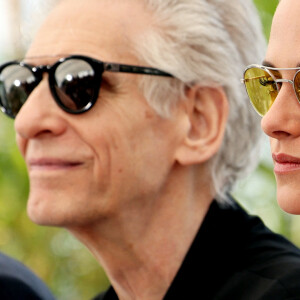 David Cronenberg, Kristen Stewart - 75e Festival International du Film de Cannes, le 24 mai 2022. © Dominique Jacovides/Bestimage