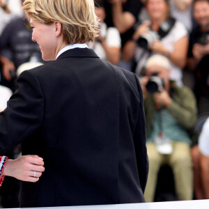 Kristen Stewart, Léa Seydoux - 75e Festival International du Film de Cannes, le 24 mai 2022. © Dominique Jacovides/Bestimage.
