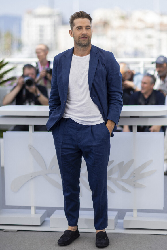 Scott Speedman - Photocall du film "Les Crimes du futur" lors du 75e Festival de Cannes. Le 24 mai 2022. © Cyril Moreau/Bestimage