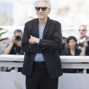 David Cronenberg - Photocall du film "Les Crimes du futur" lors du 75e Festival de Cannes. Le 24 mai 2022. © Cyril Moreau/Bestimage