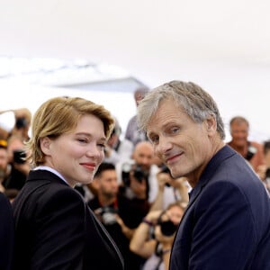 Léa Seydoux, Viggo Mortensen - 75e Festival International du Film de Cannes, le 24 mai 2022. © Dominique Jacovides/Bestimage.