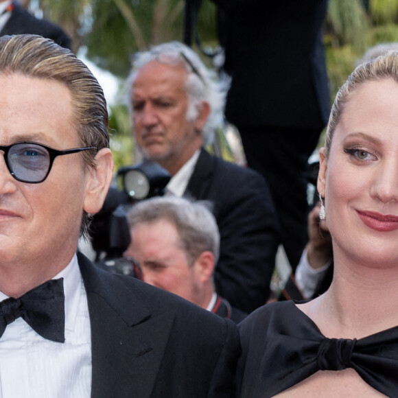 Benoît Magimel et sa femme Margot Pelletier - Montée des marches du film " L'Innocent " lors du 75ème Festival International du Film de Cannes. Le 24 mai 2022 © Olivier Borde / Bestimage 