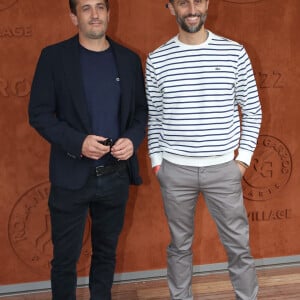 Vincent Giovanni et Arié Elmaleh (réalisateurs) au village (Jour 3) lors des Internationaux de France de Tennis de Roland Garros 2022, à Paris, France, le 24 mai 2022. © Bertrand Rindoff/Bestimage