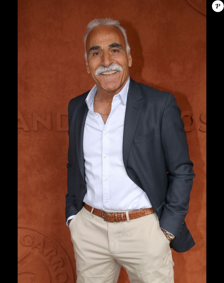 Mansour Bahrami (joueur de tennis) au village (Jour 3) lors des Internationaux de France de Tennis de Roland Garros 2022, à Paris, France, le 24 mai 2022. © Bertrand Rindoff/Bestimage