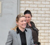 Amber Heard - J.Depp et A.Heard quittent séparément le tribunal de Fairfax lors du procès intenté par l'acteur contre son ex-femme pour diffamation. Le 24 mai 2022. 