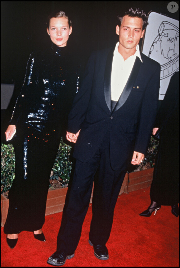 Kate Moss et Johnny Depp