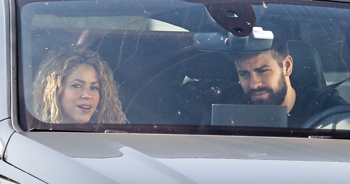 Exclusif - La chanteuse Shakira et son mari le footballeur Gerard Piqué