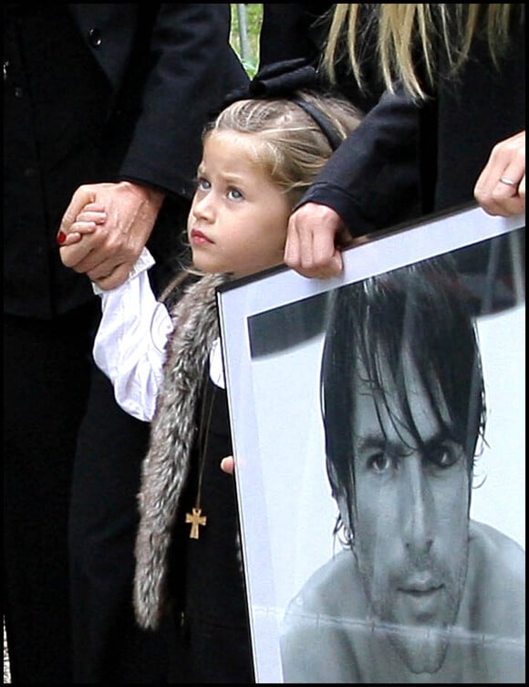Obsèques de Filip Nikolic - Sa fille Sasha