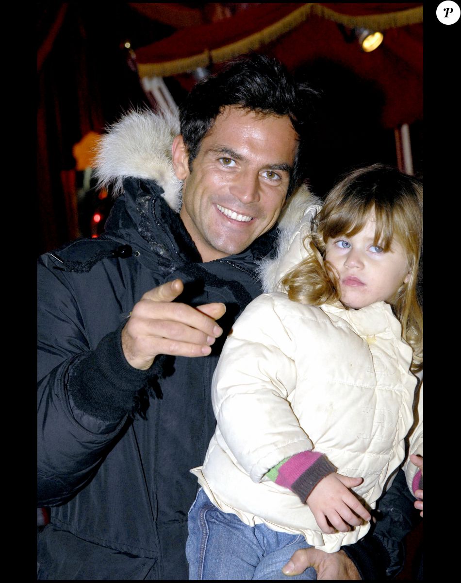 Filip Nikolic et sa fille Sasha lorsqu'elle était enfant