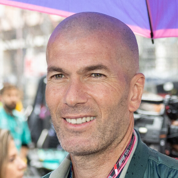 Zinédine Zidane lors du Grand Prix de Monaco de F1, à Monaco. © Olivier Huitel/Pool/Bestimage