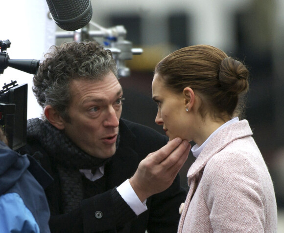 Vincent Cassel en tournage avec Natalie Portman pour Black Swan