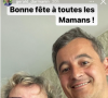 Gérald Darmanin a dévoilé en story sur Instagram une photo de sa mère Annie Ouakid et lui pour la fête des mères le 29 mai 2022
