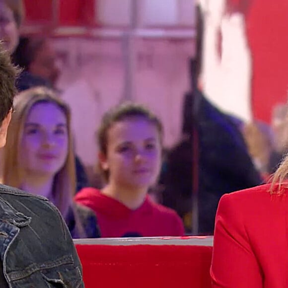 Exclusif - Patrick Bruel, Amanda Sthers - Enregistrement de l'émission "Vivement Dimanche", présentée par M.Drucker, et diffusée le 6 janvier sur France 2. Le 17 décembre 2018 © Guillaume Gaffiot / Bestimage 