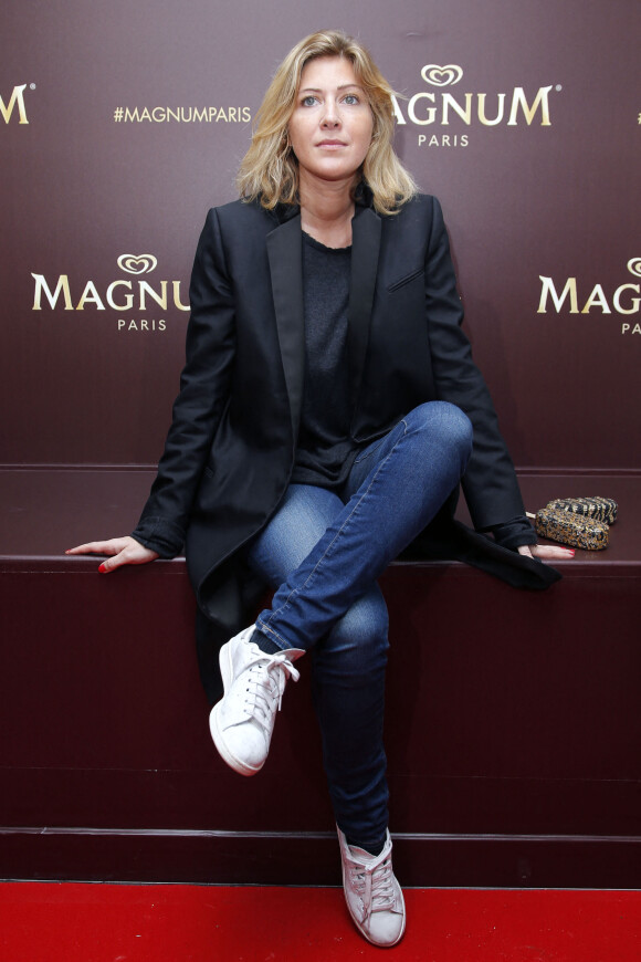 Amanda Sthers - Inauguration du concept store Magnum à Paris, le 14 avril 2016. © Veeren/Bestimage 