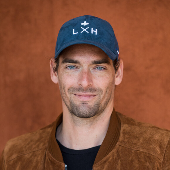 Camille Lacourt - Célébrités dans le village des internationaux de France de tennis de Roland Garros à Paris, France, le 6 juin 2019. © Jacovides-Moreau/Bestimage 